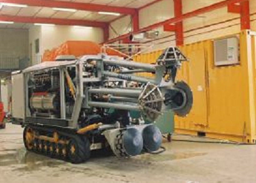 2 x Tracked Cleaning Machines