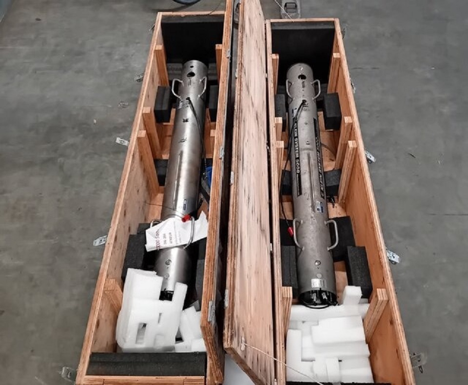 2 x Klein 5000 Sidescan Sonar (SSS)