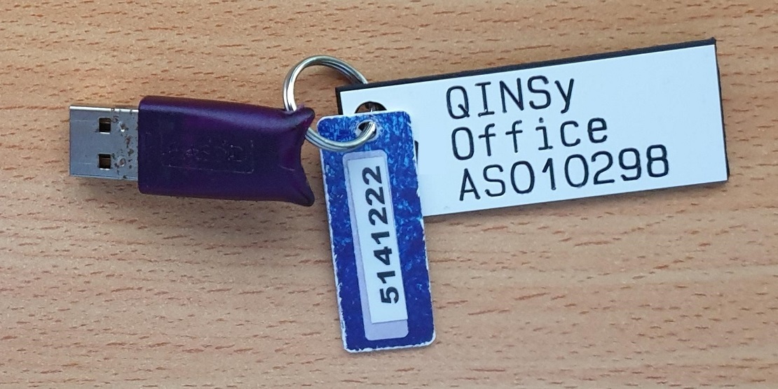2 x QINSy Office Dongles