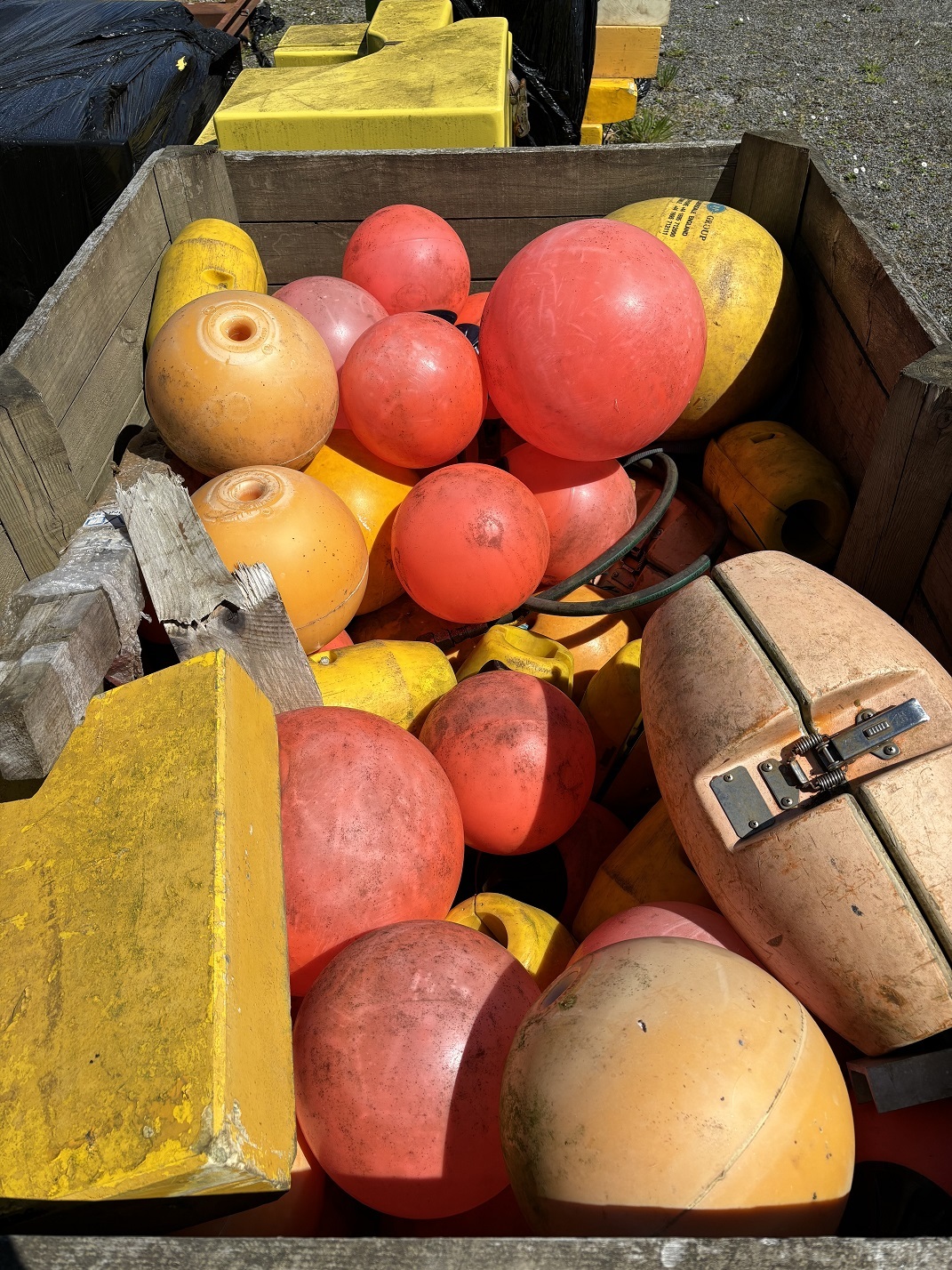Various Buoys and Floats