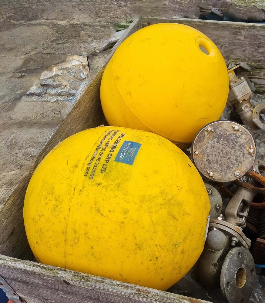 3 x Trelleborg Deep Water Buoys