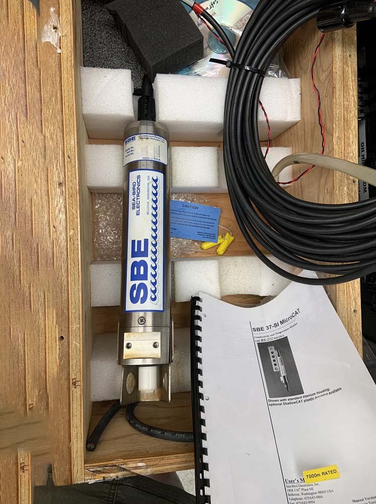 2 x Sea-Bird 37-SI CTD Probes