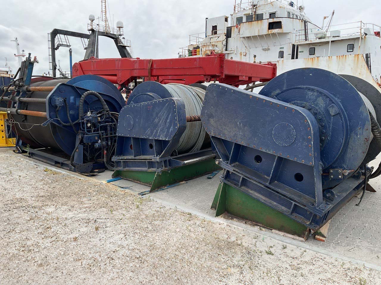 2 x Karmoy Trawl Winches