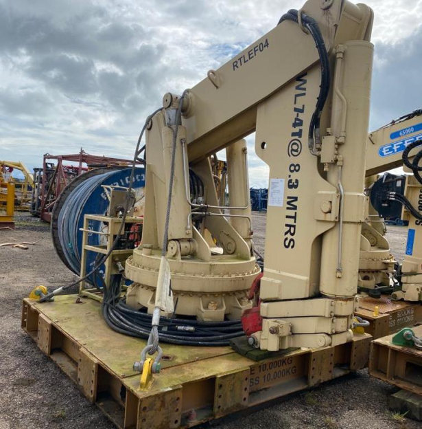 2 x Effer 65000 3S Cranes