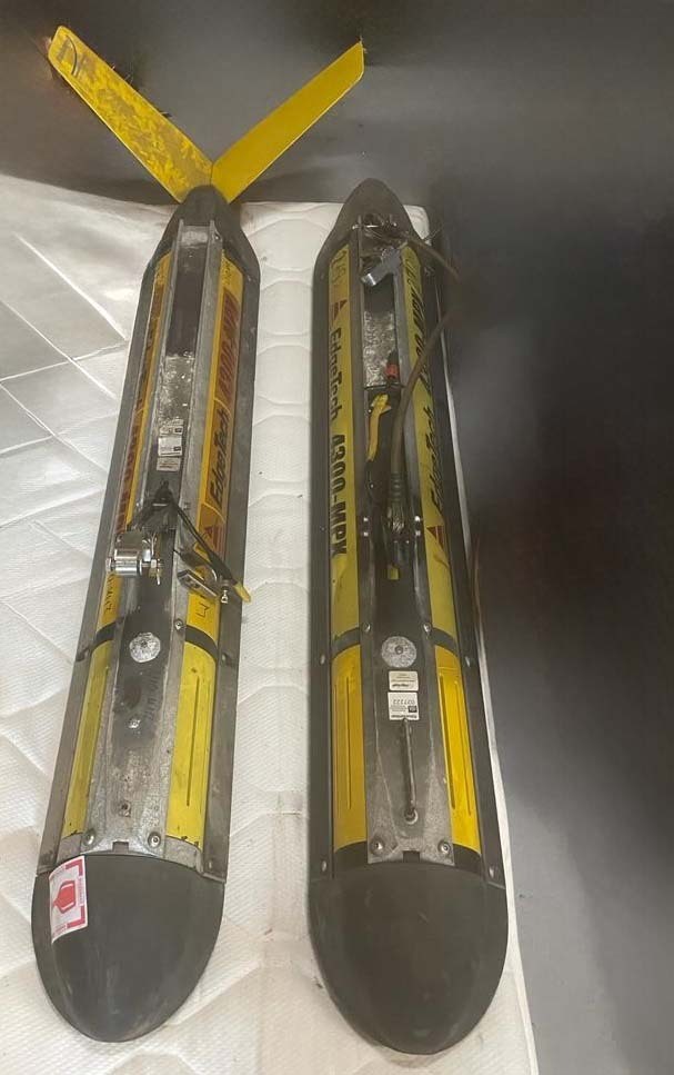 2 x Edgetech 4300 Sidescan Sonar (SSS)