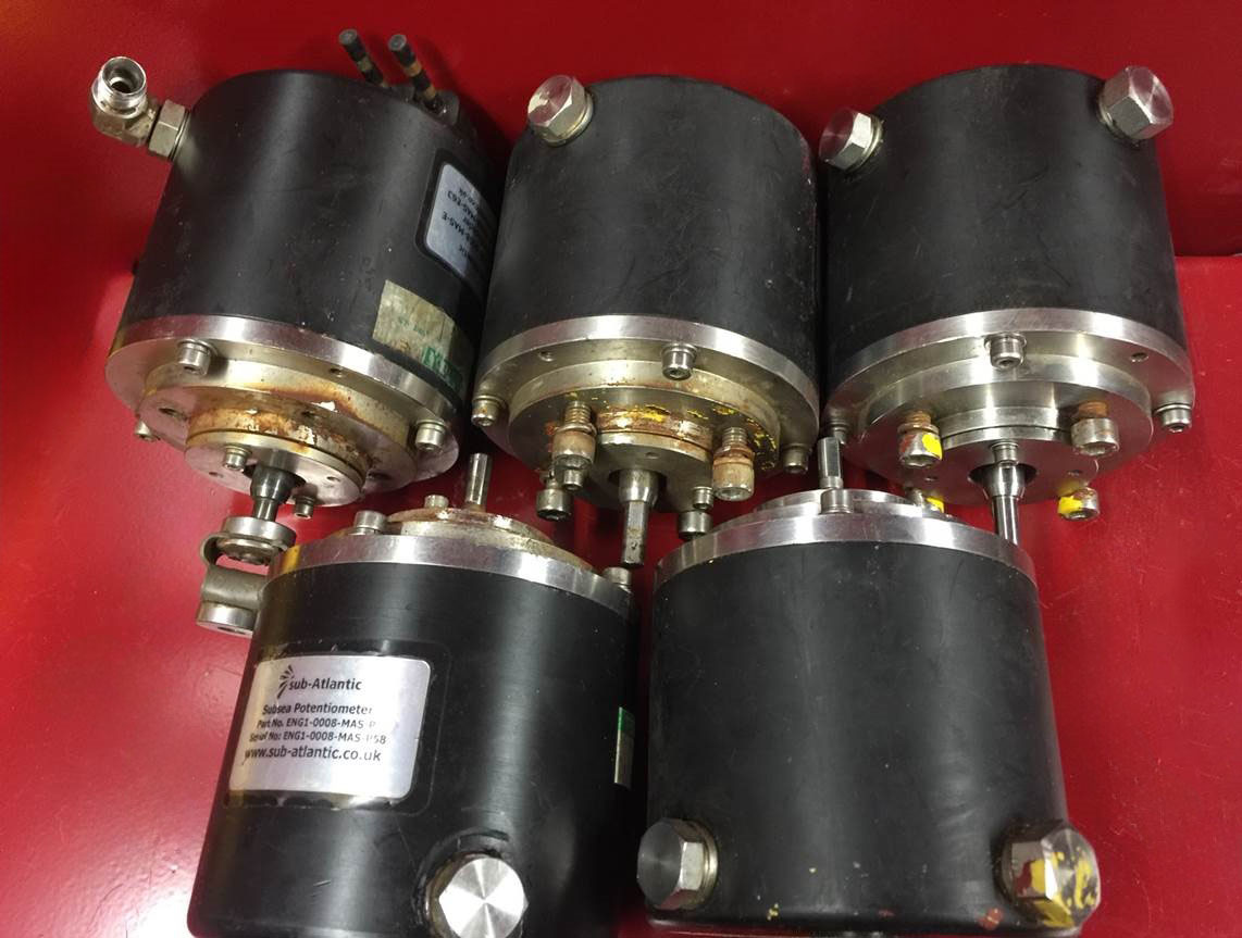 5 x Sub-Atlantic Subsea Potentiometers