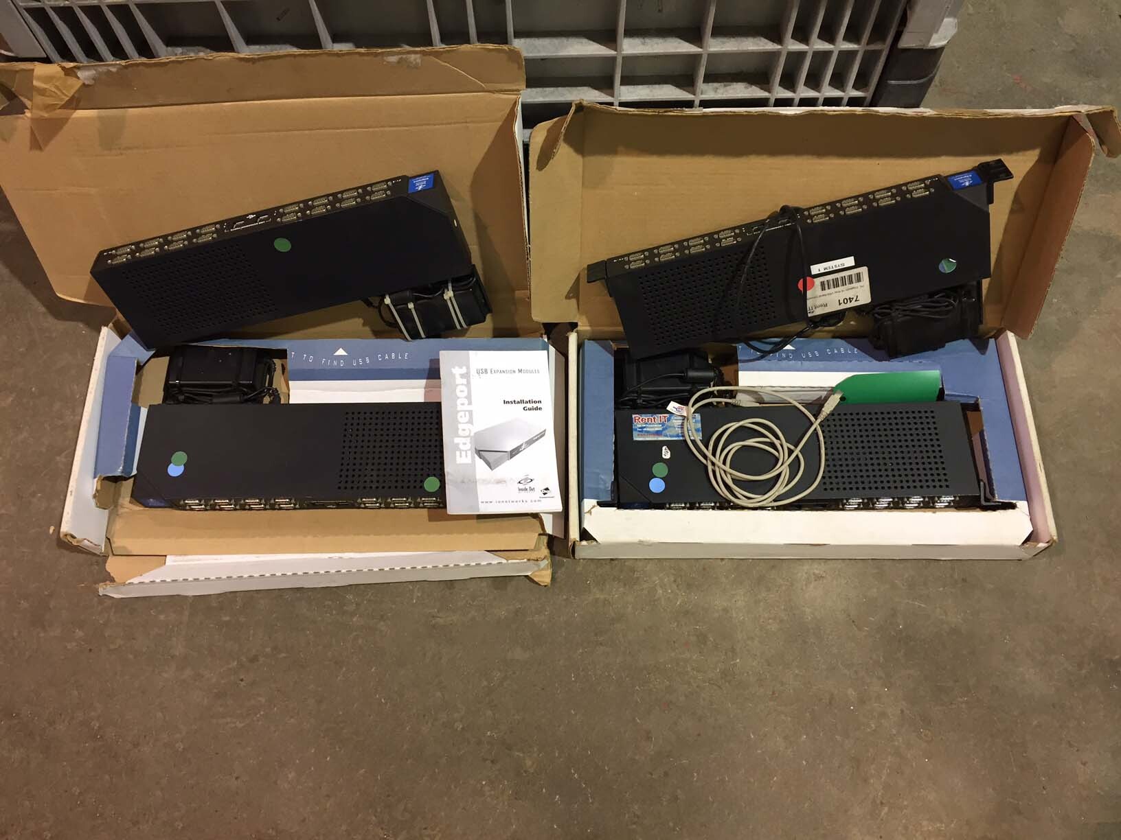 4 x Edgeport Serial to USB Converters