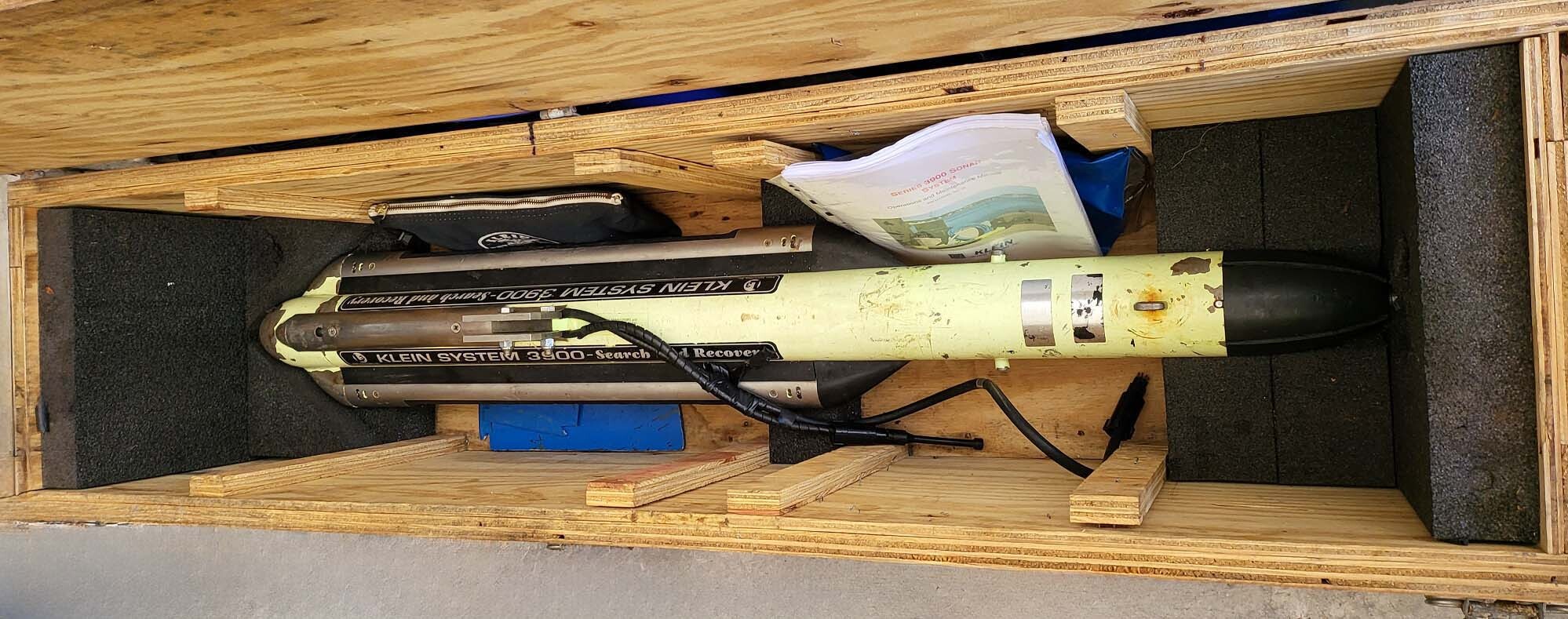 Klein 3900 Sidescan Sonar (SSS)