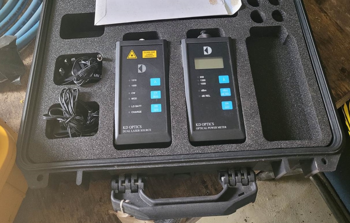 2 x KD Optics Power Meter