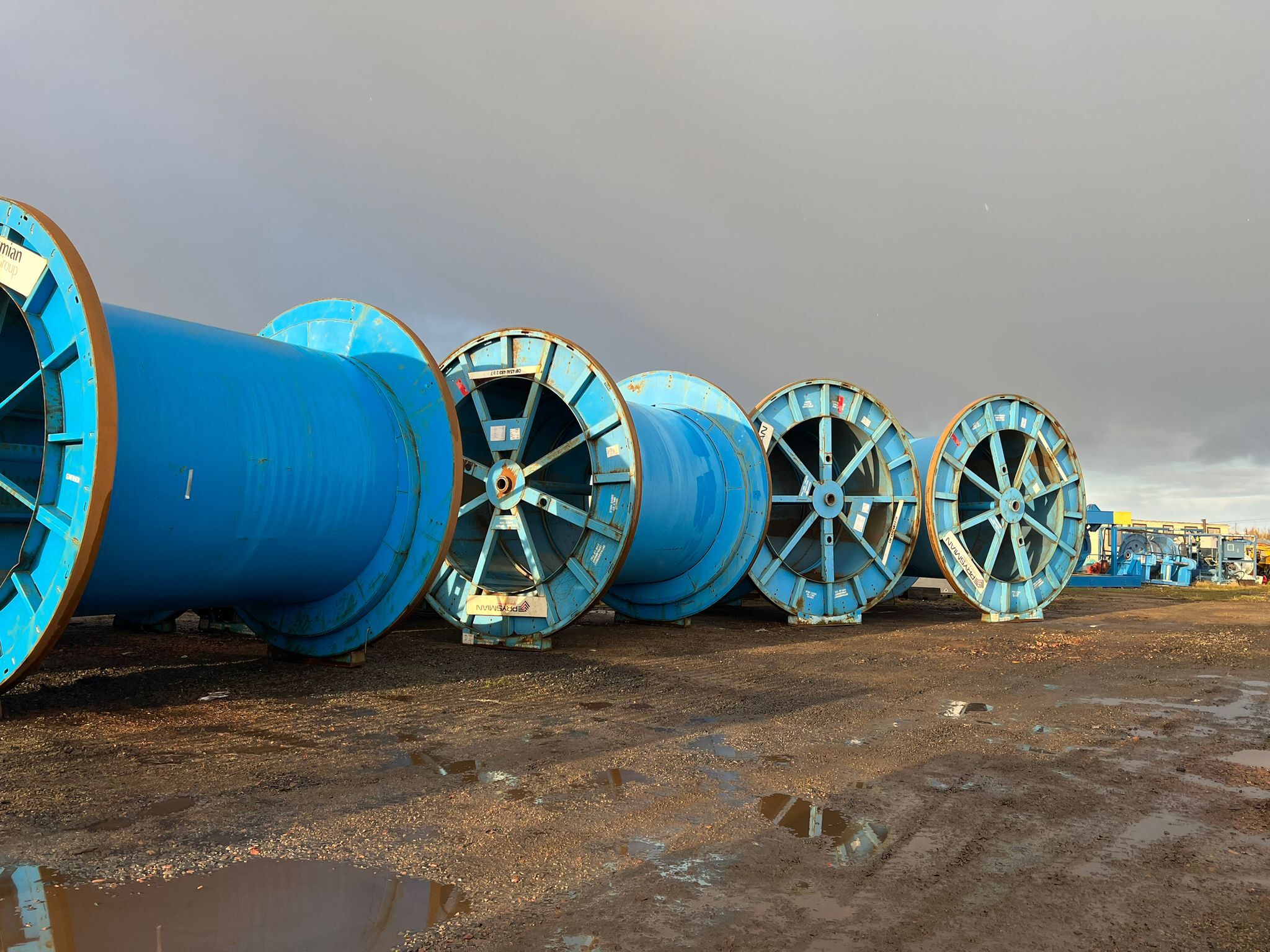 Large Umbilical Storage Reels