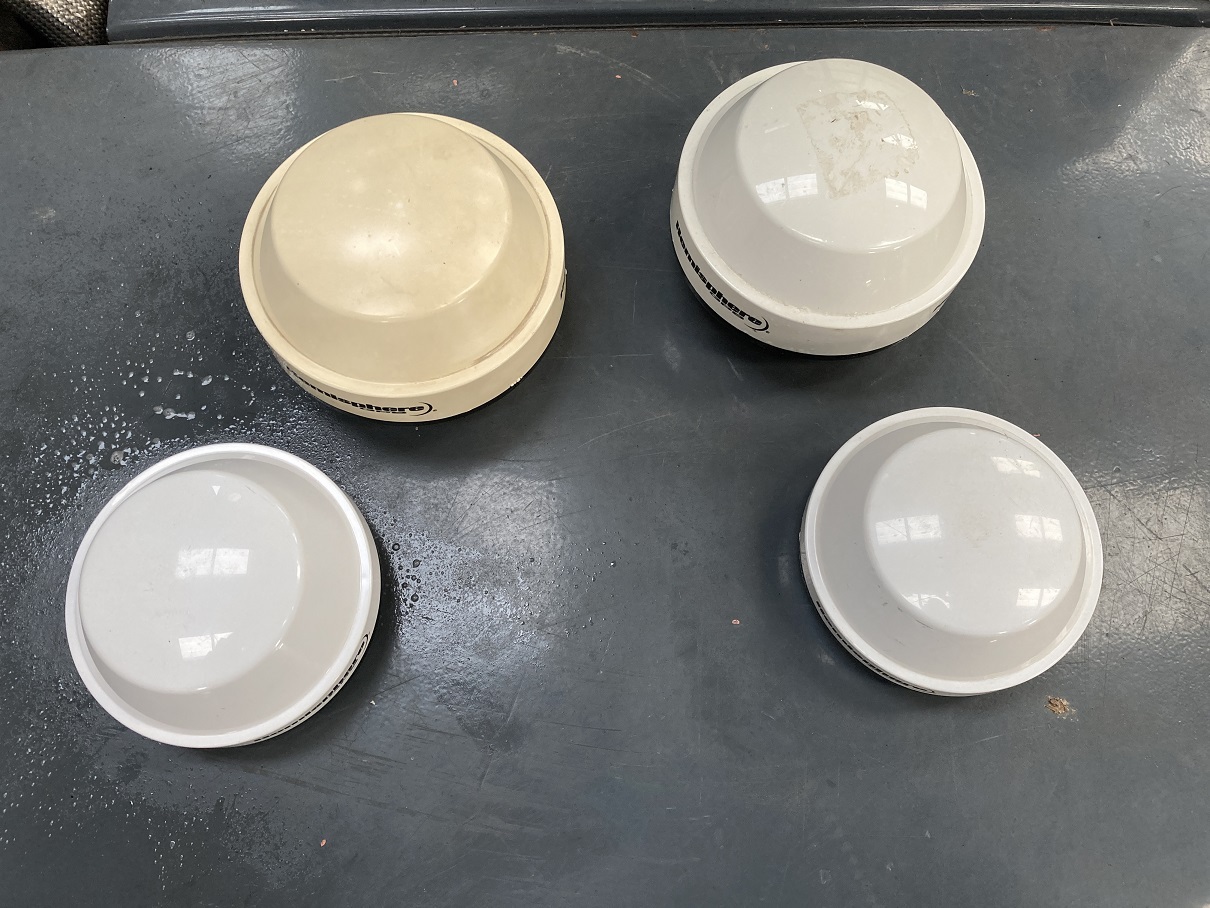 4 x Hemisphere Antennas