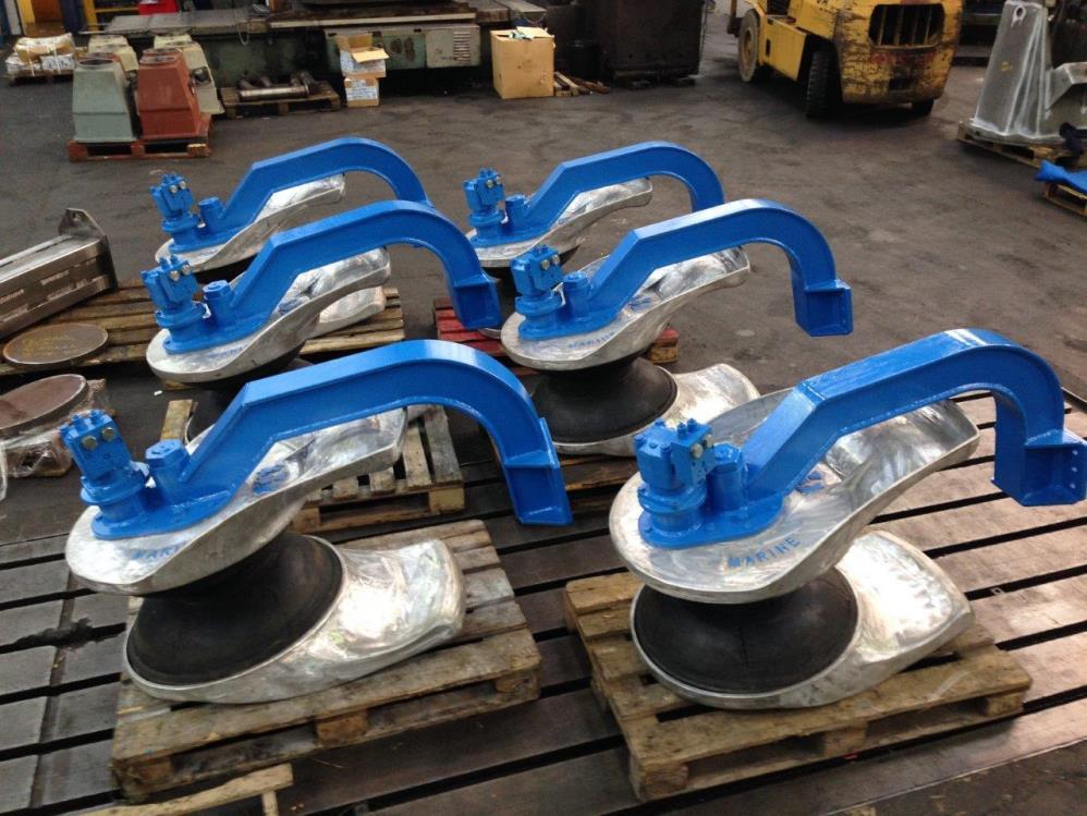 5 x Powered Roller Sheaves