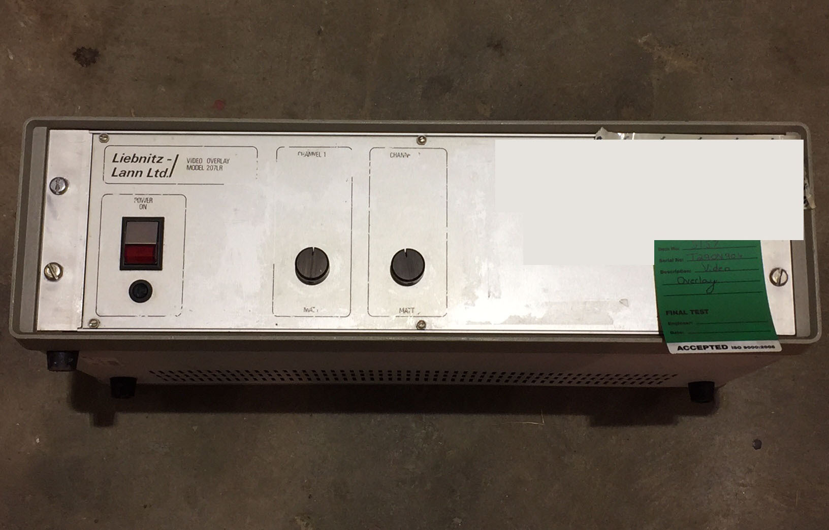 Liebnitz-Lann Video Overlay