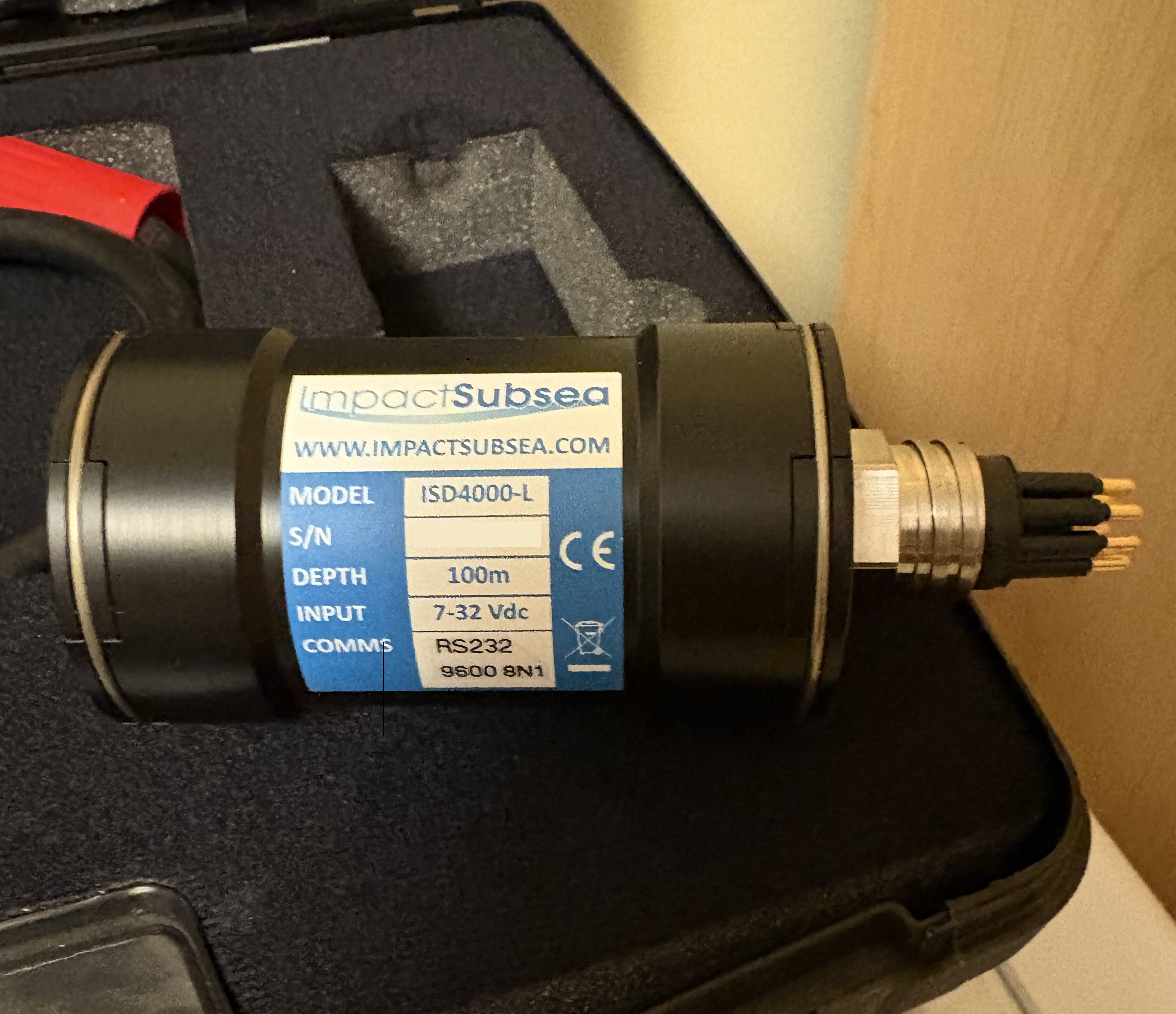 Impact Subsea Depth Sensor