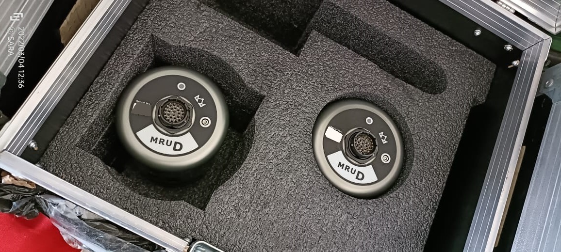 2 x Kongsberg MRU-D Motion reference Units (MRU)