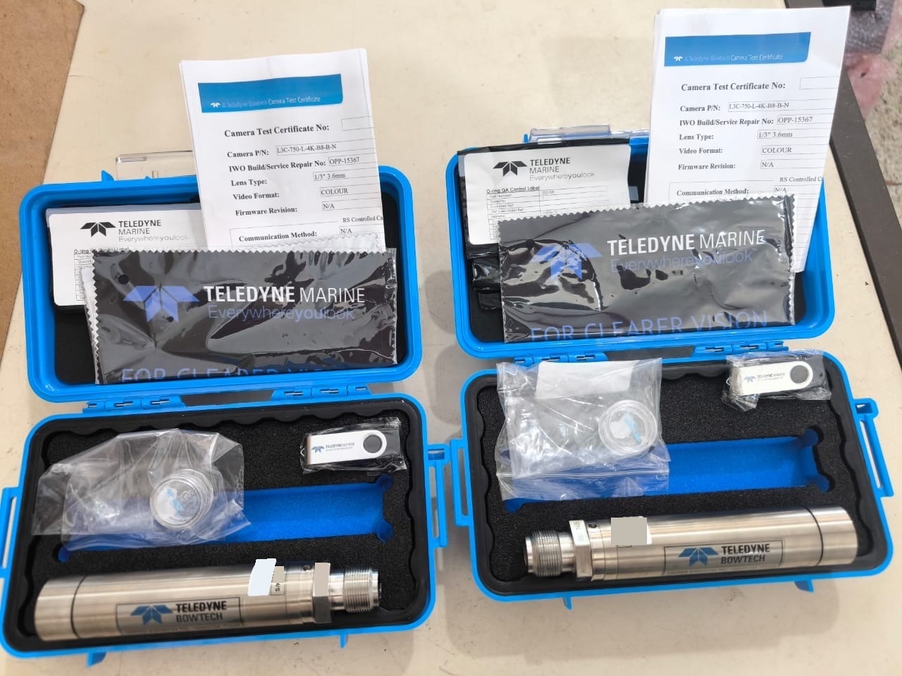 2 x Teledyne Colour Cameras
