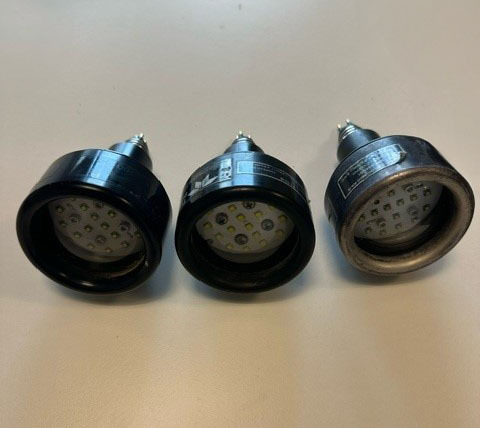 3 x Bowtech LED Lights