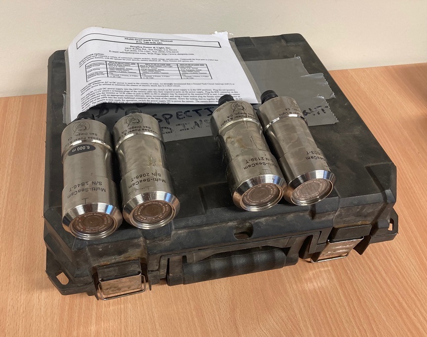 4 x DSP&L Multi-SeaCams Black & White Camera