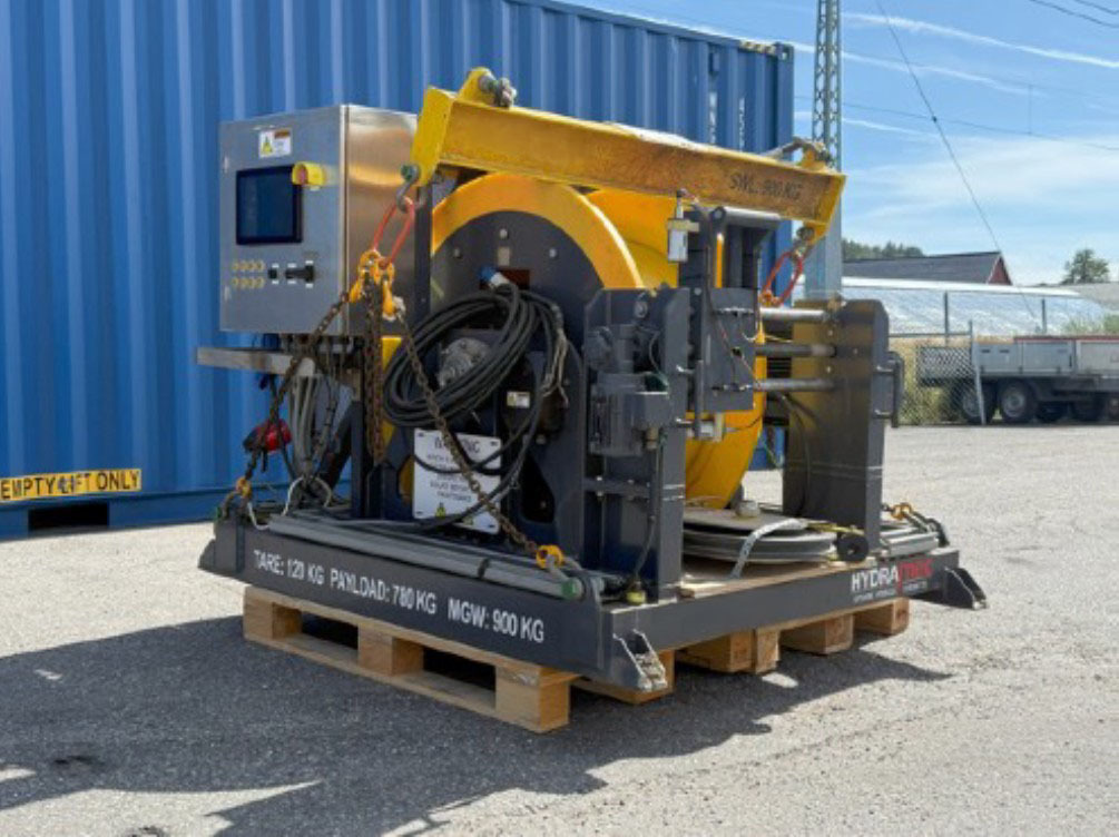 Hydramec AHC Winch and Fibre Optic Umbilical