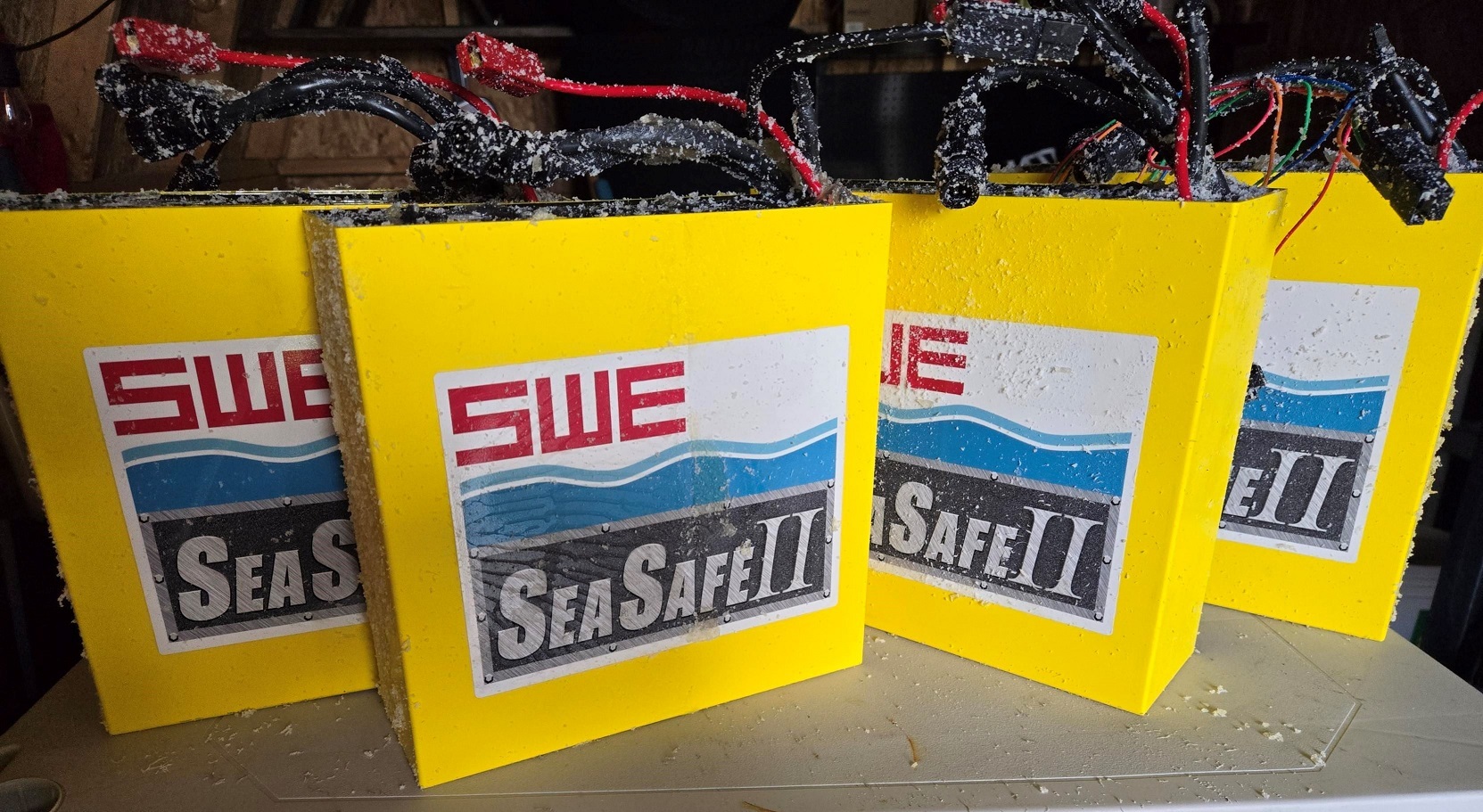4 x SeaSafe II Subsea Batteries