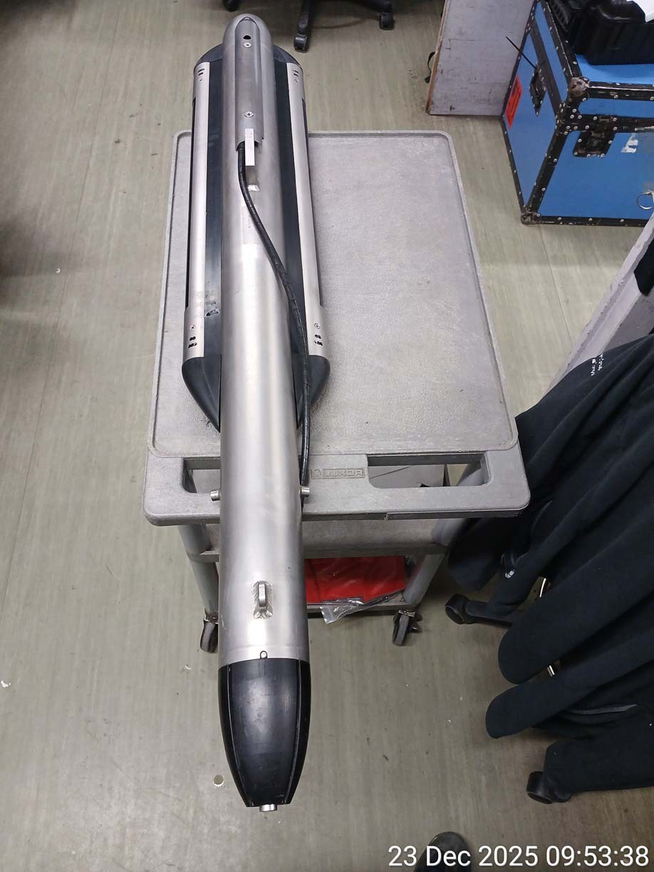 Klein 3000 Sidescan Sonar (SSS)