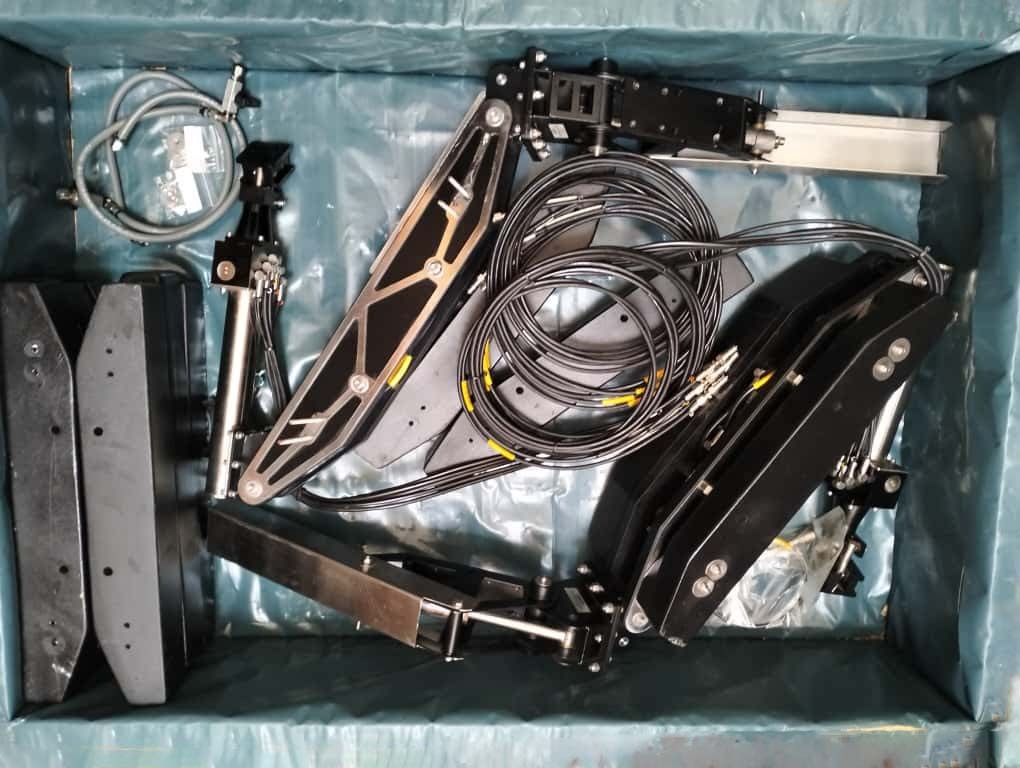 Pair of Hydro-Lek Camera Booms