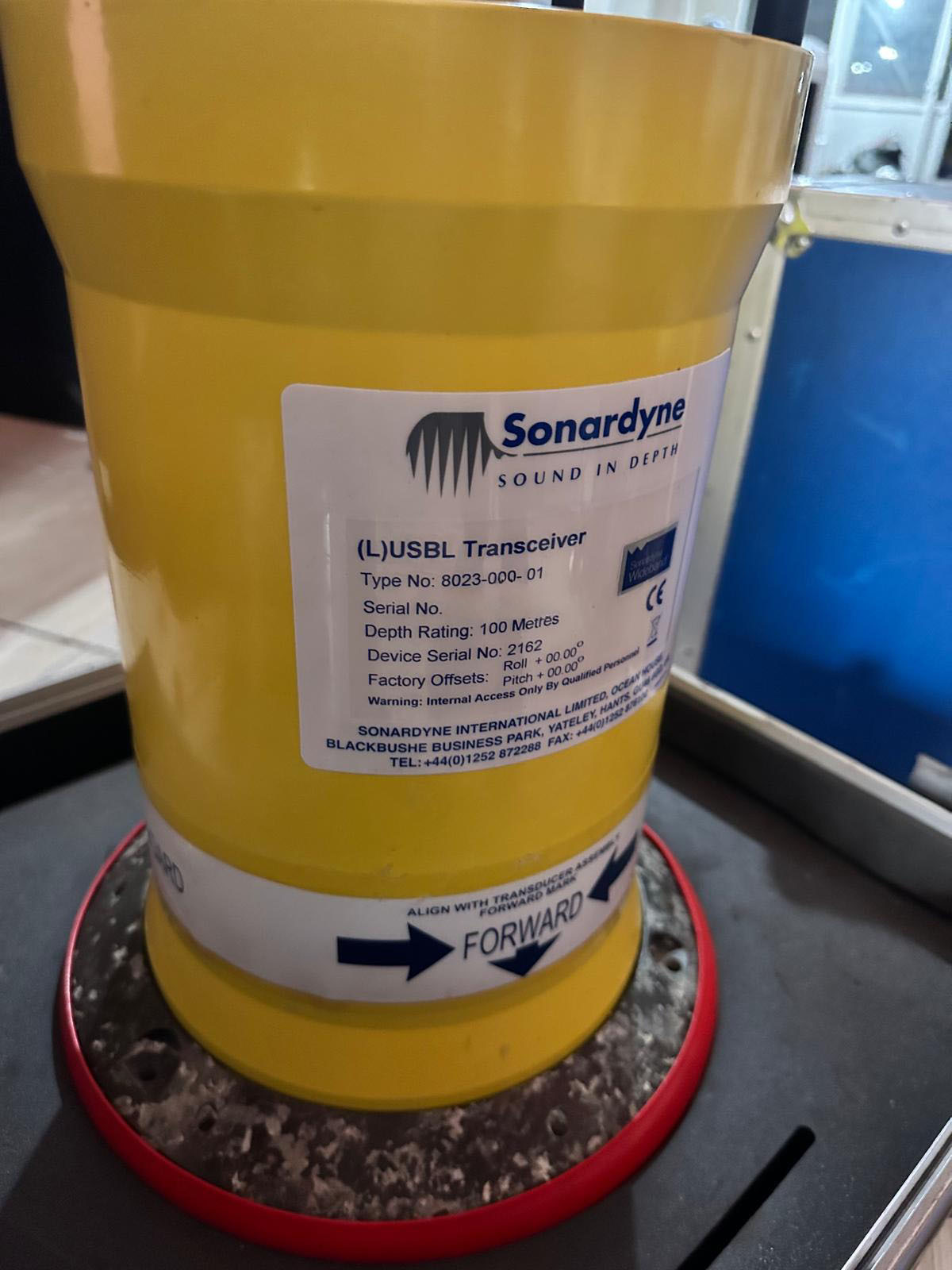 Sonardyne (L)USBL Transceiver