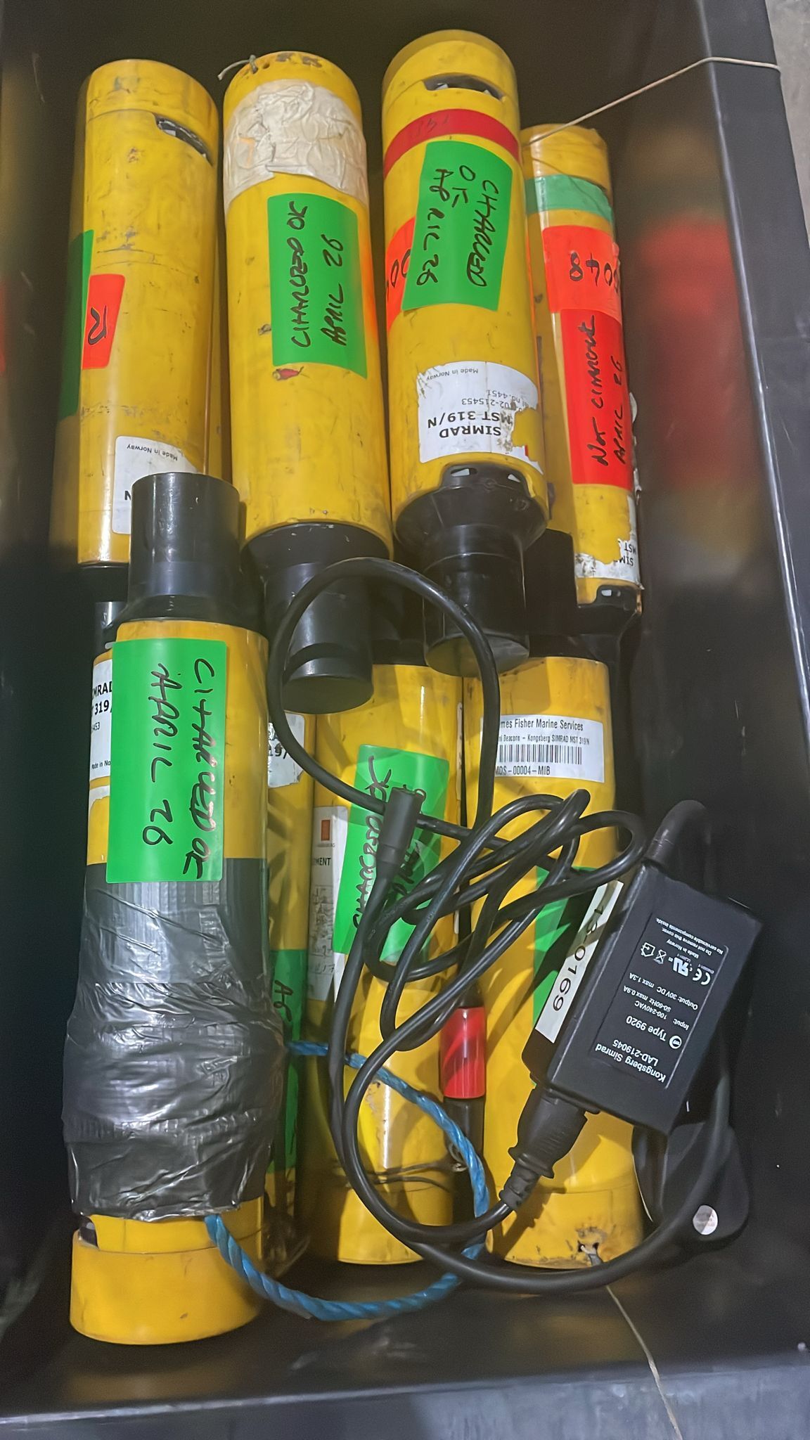 7 x Simrad Mini Transponders