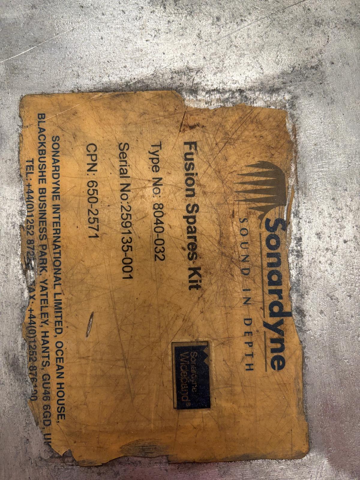 Sonardyne Fusion Spares Kit